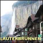 Switzerland Swiss Alps  Lauterbrunnen